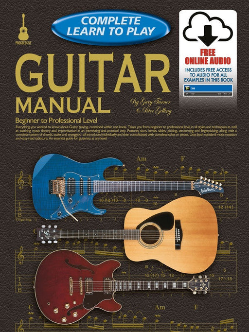 Progressive Complete Learn To Play Guitar Book/Online Audio