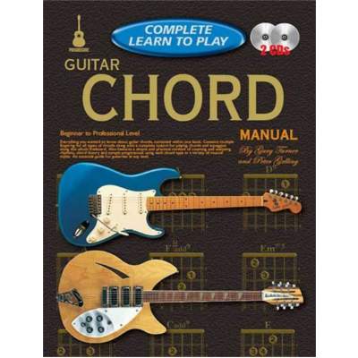 Progressive Complete Learn To Play Guitar Chord Manual Book/CD(2)-Guitar & Folk-Koala Publications-Engadine Music