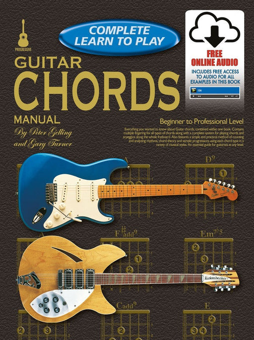 Progressive Complete Learn To Play Guitar Chords Book/Online Audio