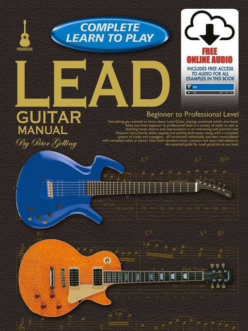Progressive Complete Learn To Play Lead Guitar Book/Online Audio