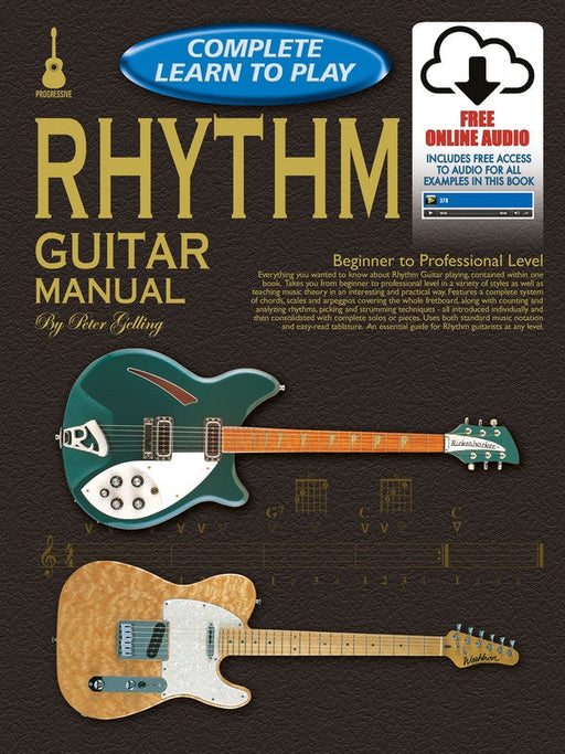 Progressive Complete Learn To Play Rhythm Guitar Book/Online Audio