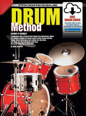 Progressive Drum Method Book/Online Media