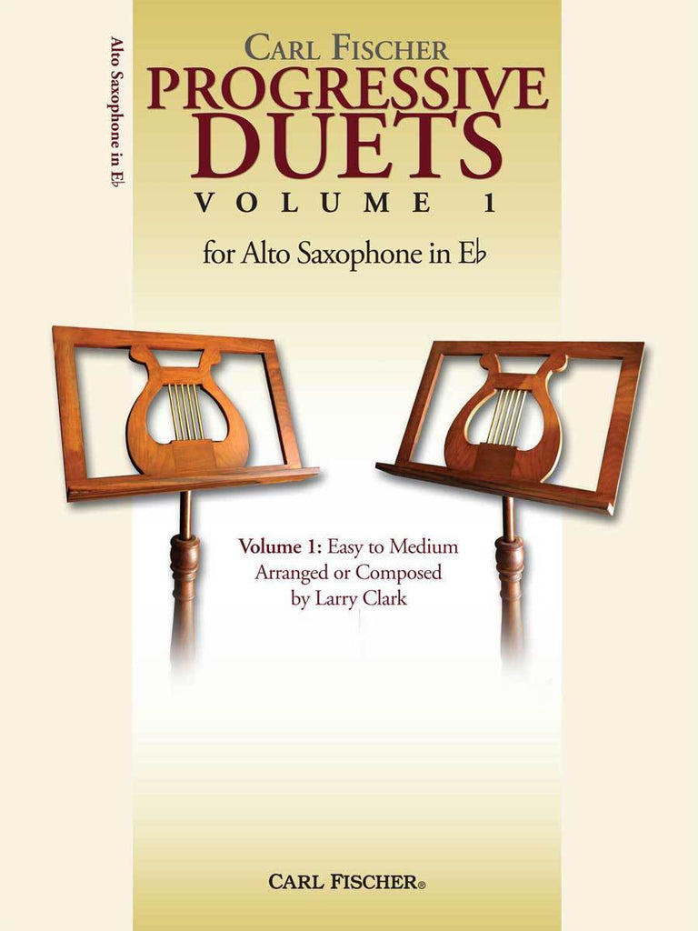 Progressive Duets Volume 1 for Alto Saxophone-Woodwind-Carl Fischer-Engadine Music