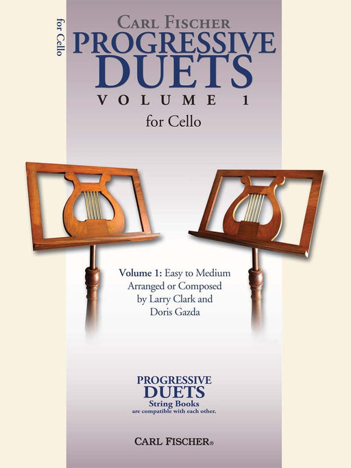 Progressive Duets Volume 1 for Cello-Strings-Carl Fischer-Engadine Music