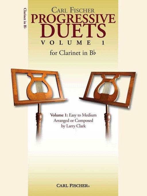 Progressive Duets Volume 1 for Clarinet-Woodwind-Carl Fischer-Engadine Music
