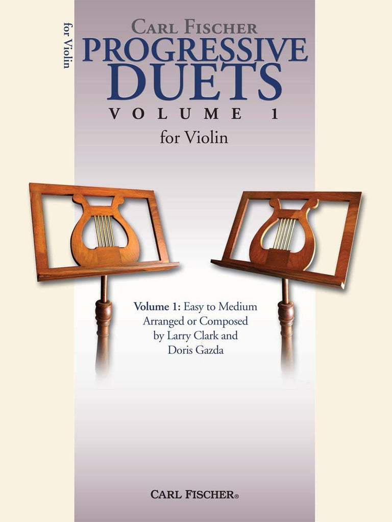 Progressive Duets Volume 1 for Violin-Strings-Carl Fischer-Engadine Music