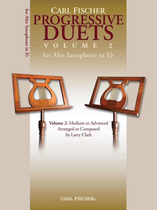 Progressive Duets Volume 2 for Alto Saxophone-Woodwind-Carl Fischer-Engadine Music
