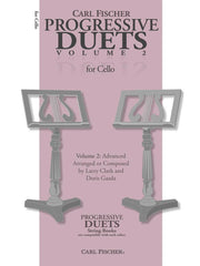 Progressive Duets Volume 2 for Cello-Strings-Carl Fischer-Engadine Music
