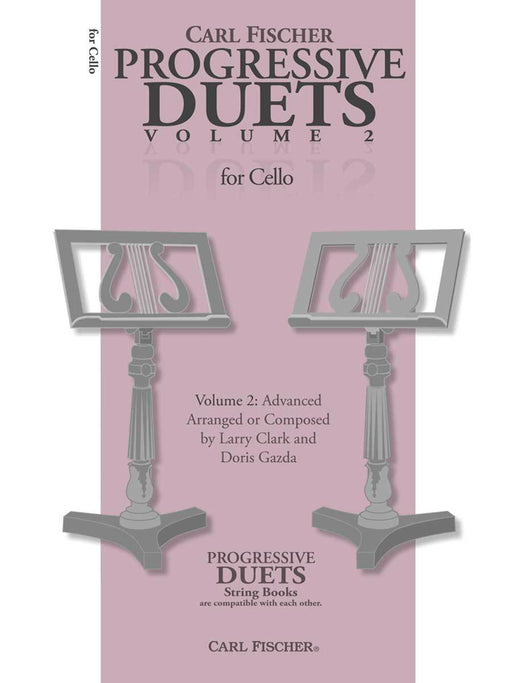Progressive Duets Volume 2 for Cello-Strings-Carl Fischer-Engadine Music