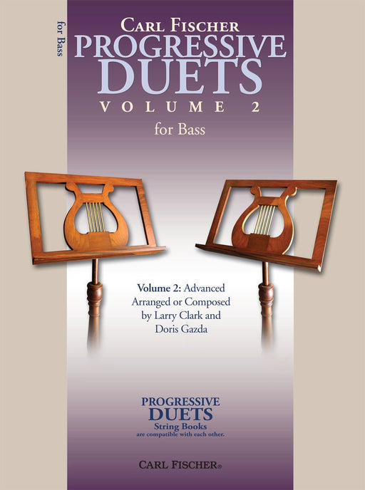 Progressive Duets Volume 2 for Double Bass-Strings-Carl Fischer-Engadine Music