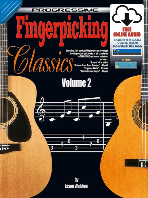 Progressive Fingerpicking Classics Volume 2 Book/Online Audio