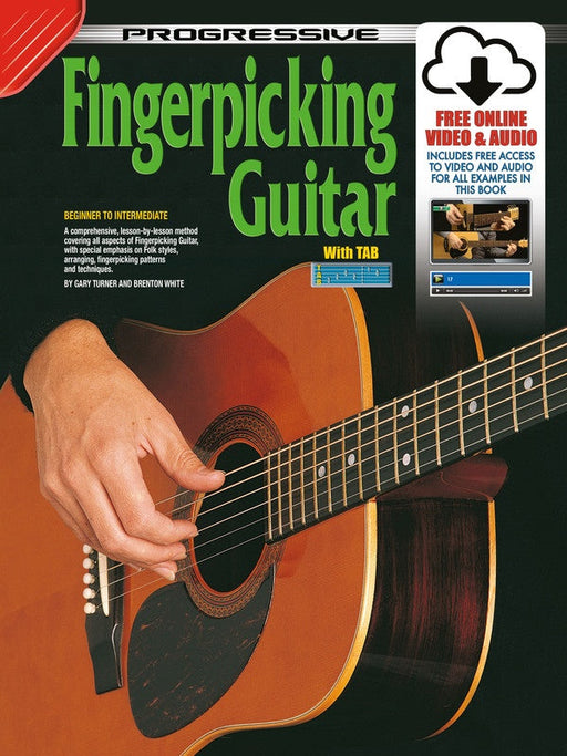 Progressive Fingerpicking Guitar Book/Online Media