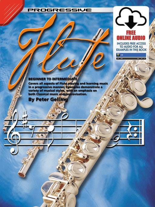 Progressive Flute Book/Online Audio