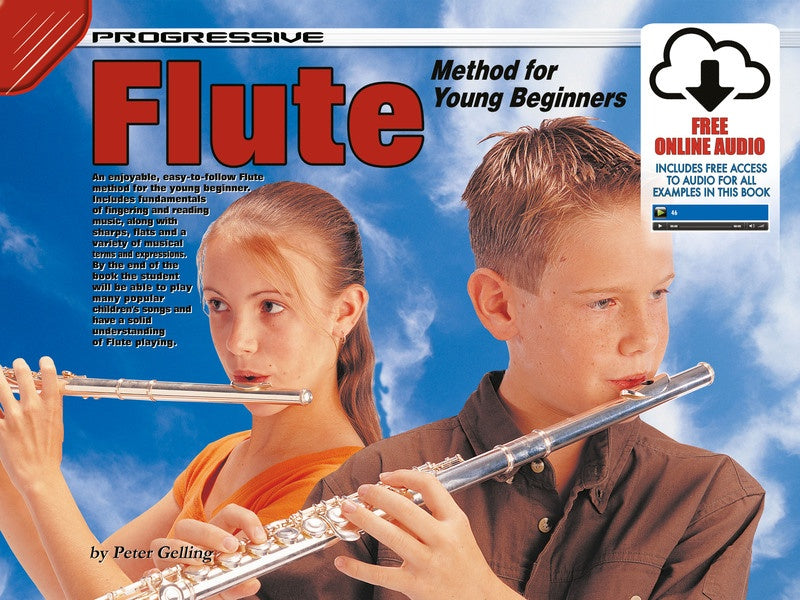 Progressive Flute for Young Beginners Book/Online Audio