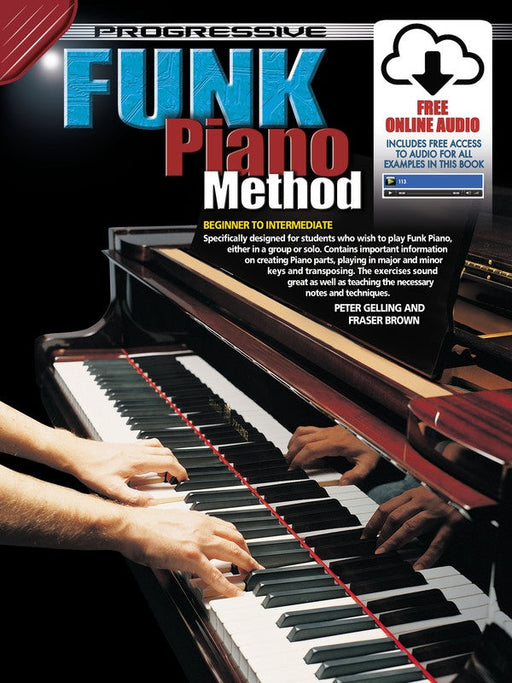Progressive Funk Piano Method Book/Online Audio