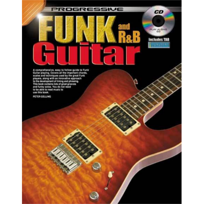 Progressive Funk and R&B Guitar Bk/CD-Guitar & Folk-Koala Publications-Engadine Music