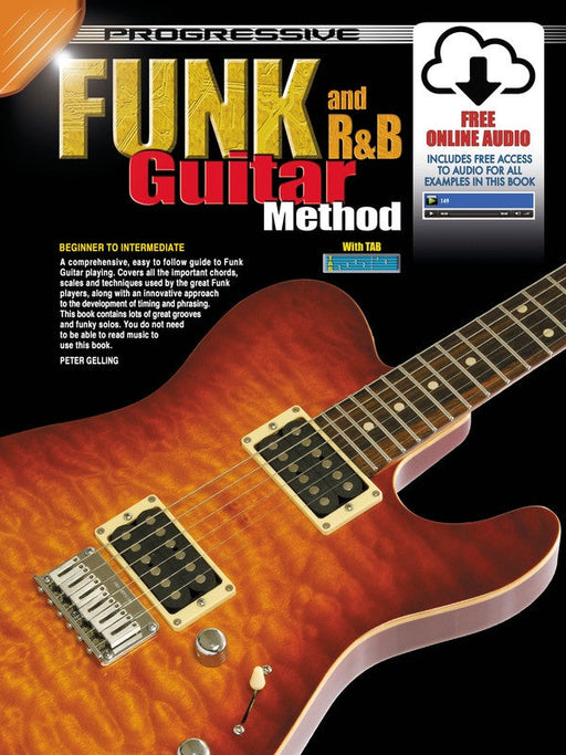 Progressive Funk and R&B Guitar Book/Online Audio