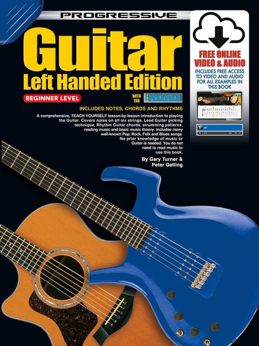 Progressive Guitar Left Handed Edition Book/Online Media