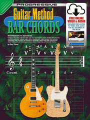Progressive Guitar Method Bar Chords Book/Online Media
