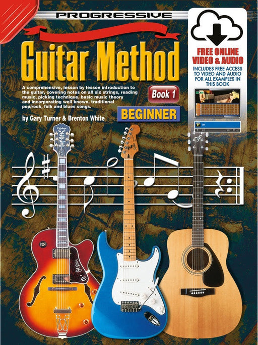 Progressive Guitar Method - Book 1 Book/Online Media