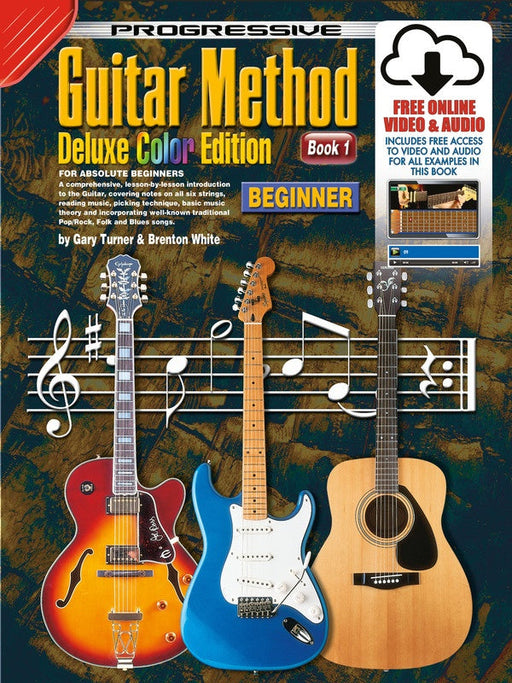 Progressive Guitar Method Book 1 Deluxe Color Edition
