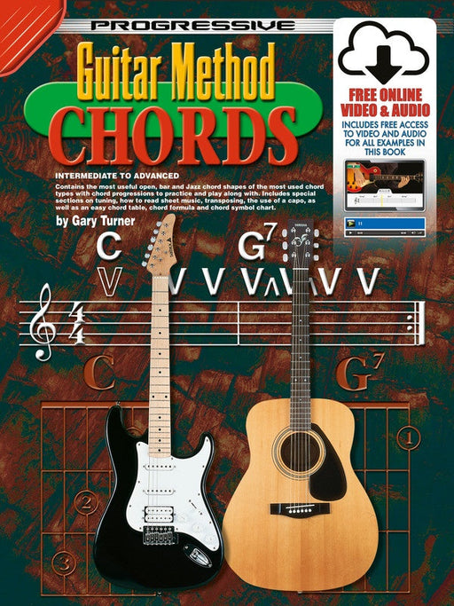 Progressive Guitar Method Chords Book/Online Media