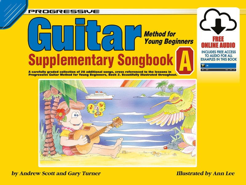 Progressive Guitar Method for Young Beginners Supplementary Songbook - Book A Bk/Online Audio