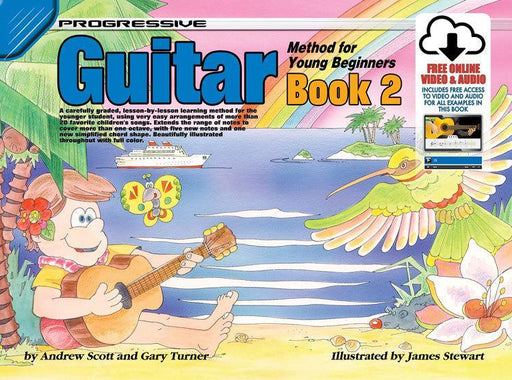Progressive Guitar Method for the Young Beginner - Book 2 Book & Online Audio