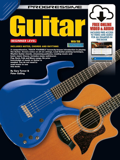 Progressive Guitar for Beginners Book/Online Media