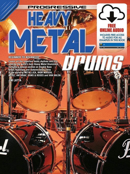 Progressive Heavy Metal Drums Book/Online Audio