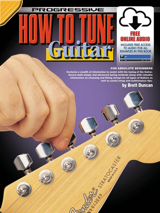 Progressive How To Tune Guitar Book/Online Audio