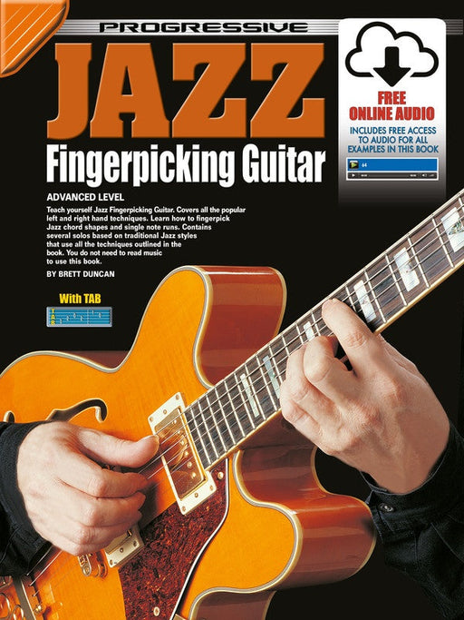 Progressive Jazz Fingerpicking Book/Online Audio