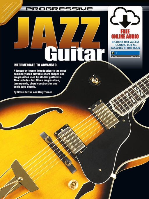 Progressive Jazz Guitar Book/Online Audio