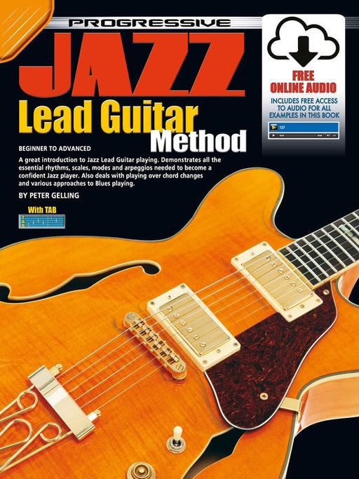 Progressive Jazz Lead Guitar Method Book/Online Audio