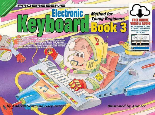 Progressive Keyboard Book 3 for Young Beginners Book/Online Video & Audio-Piano & Keyboard-Koala Publications-Engadine Music