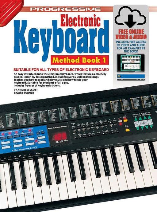 Progressive Keyboard Method 1 Book/Online Media