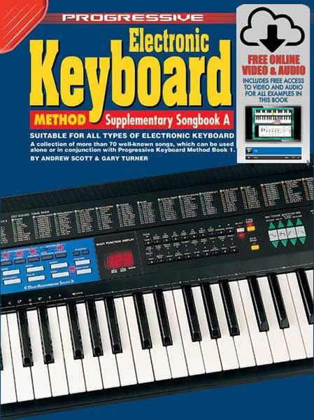 Progressive Keyboard Method Supplementary Book/Online Media