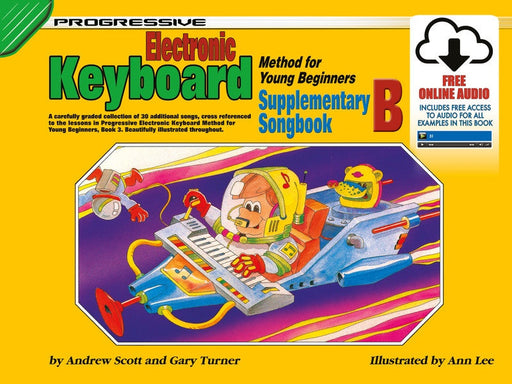 Progressive Keyboard Method for Young Beginners Supplementary Songbook B Book & Online Audio