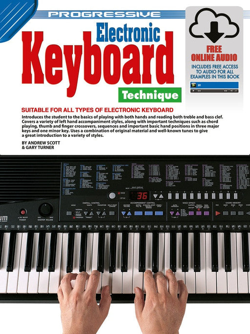 Progressive Keyboard Technique Book/Online Audio