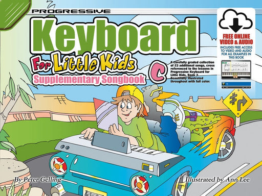 Progressive Keyboard for Little Kids Supplementary Songbook C Book/Online Media