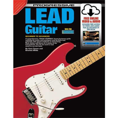 Progressive Lead Guitar Bk/Online Video & Audio-Guitar & Folk-Koala Publications-Engadine Music