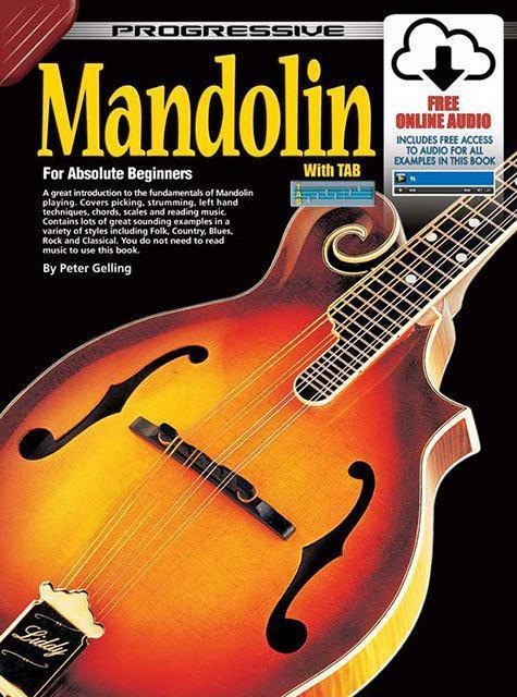Progressive Mandolin for Beginners Book/Online Video & Audio-Guitar & Folk-Koala Publications-Engadine Music