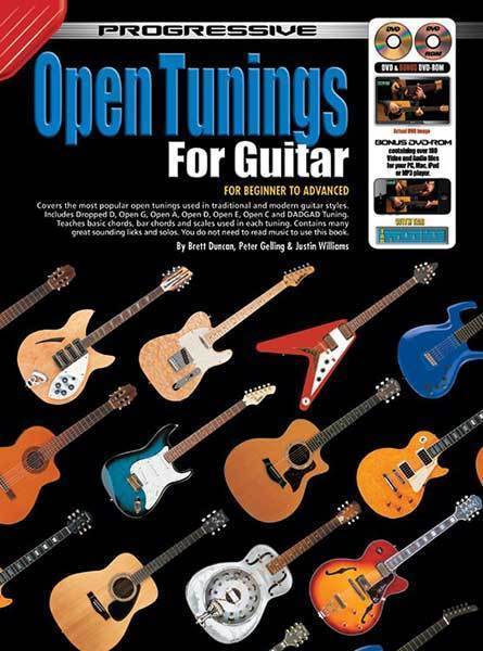Progressive Open Tunings for Guitar Book/Online Media