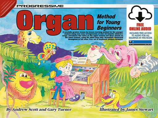 Progressive Organ for Young Beginners Book/Online Audio