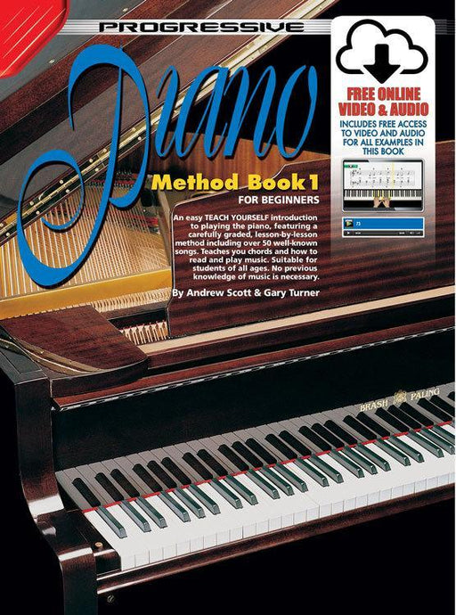 Progressive Piano Method Book 1 Book/Online Media