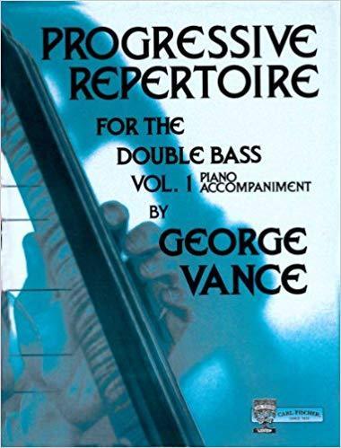 Progressive Repertoire for the Double Bass Vol. 1 - Piano Accompaniment-Strings-Carl Fischer-Engadine Music