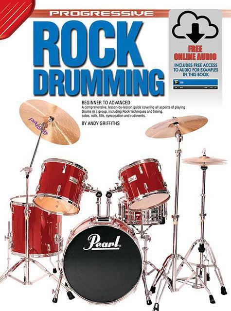 Progressive Rock Drumming Book/Online Video & Audio-Percussion-Koala Publications-Engadine Music