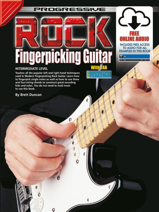 Progressive Rock Fingerpicking Guitar Book/Online Audio