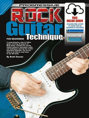 Progressive Rock Guitar Technique Book/Online Audio