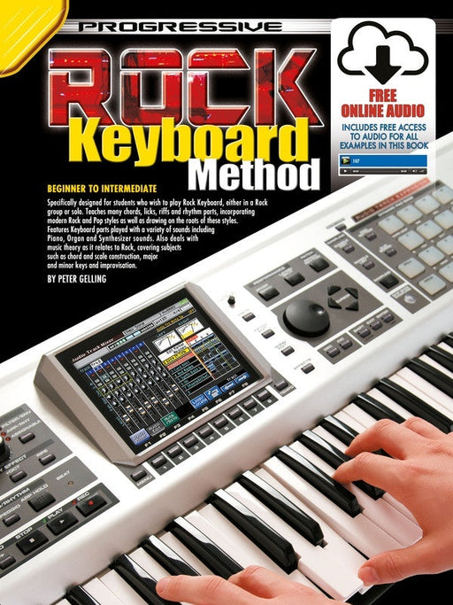 Progressive Rock Keyboard Method Book/Online Audio
